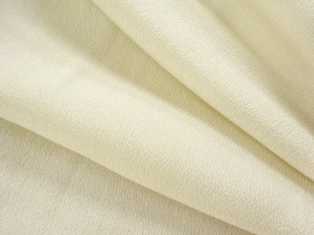  アンティーク　白錦紗中着